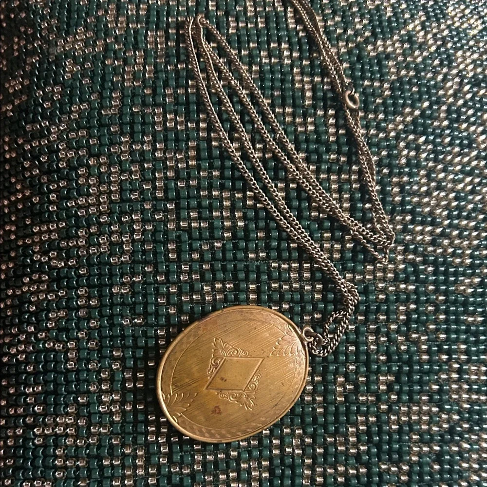 Victorian Gold Locket Necklace